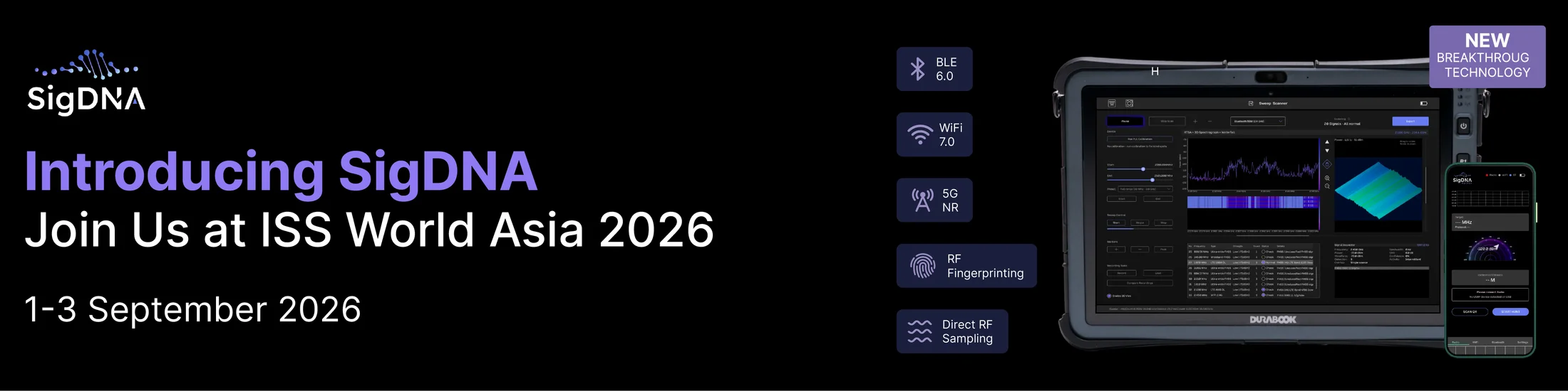 Introducing SigDNA — Join Us at ISS World Asia 2026