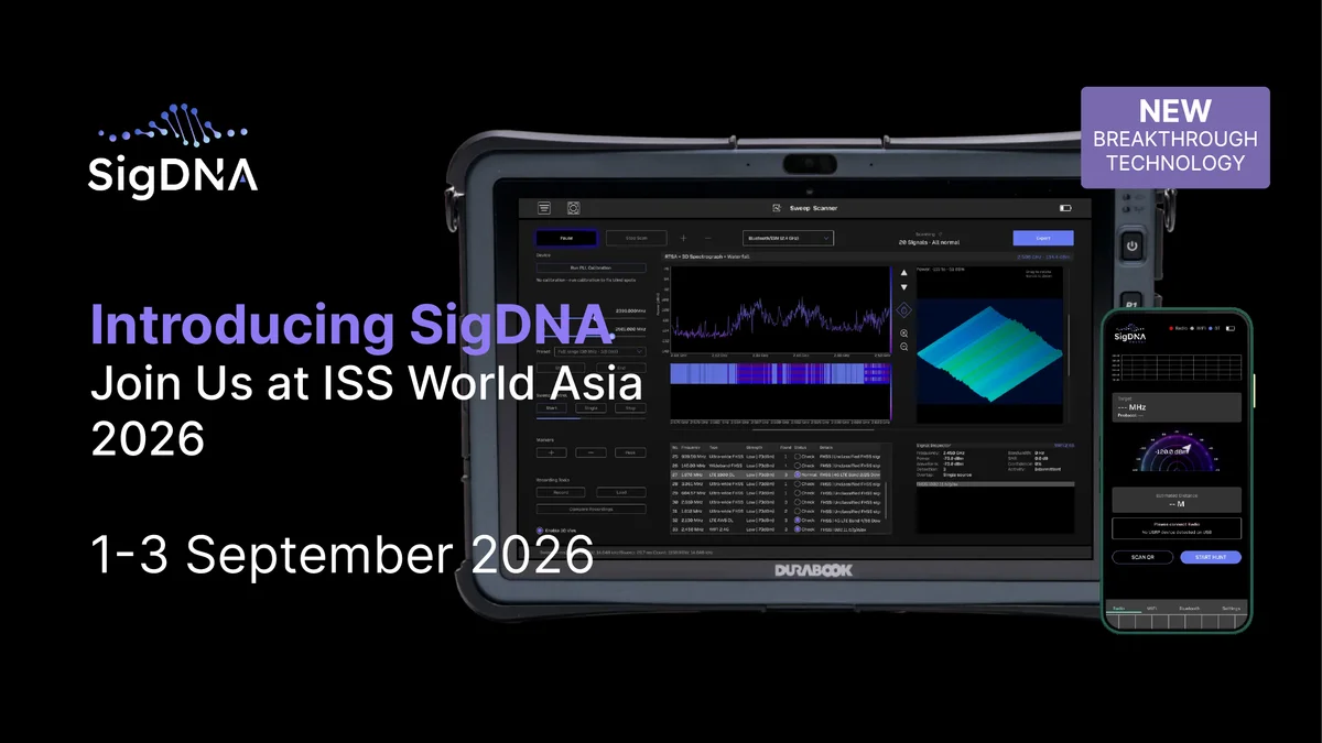 Introducing SigDNA — Join Us at ISS World Asia 2026